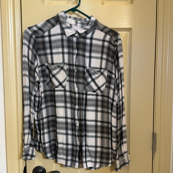 Mossimo Supply Co. Tops - Plaid button down